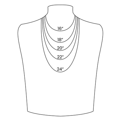 Stainless Steel Curb Chain Necklace: 18" / 4mm