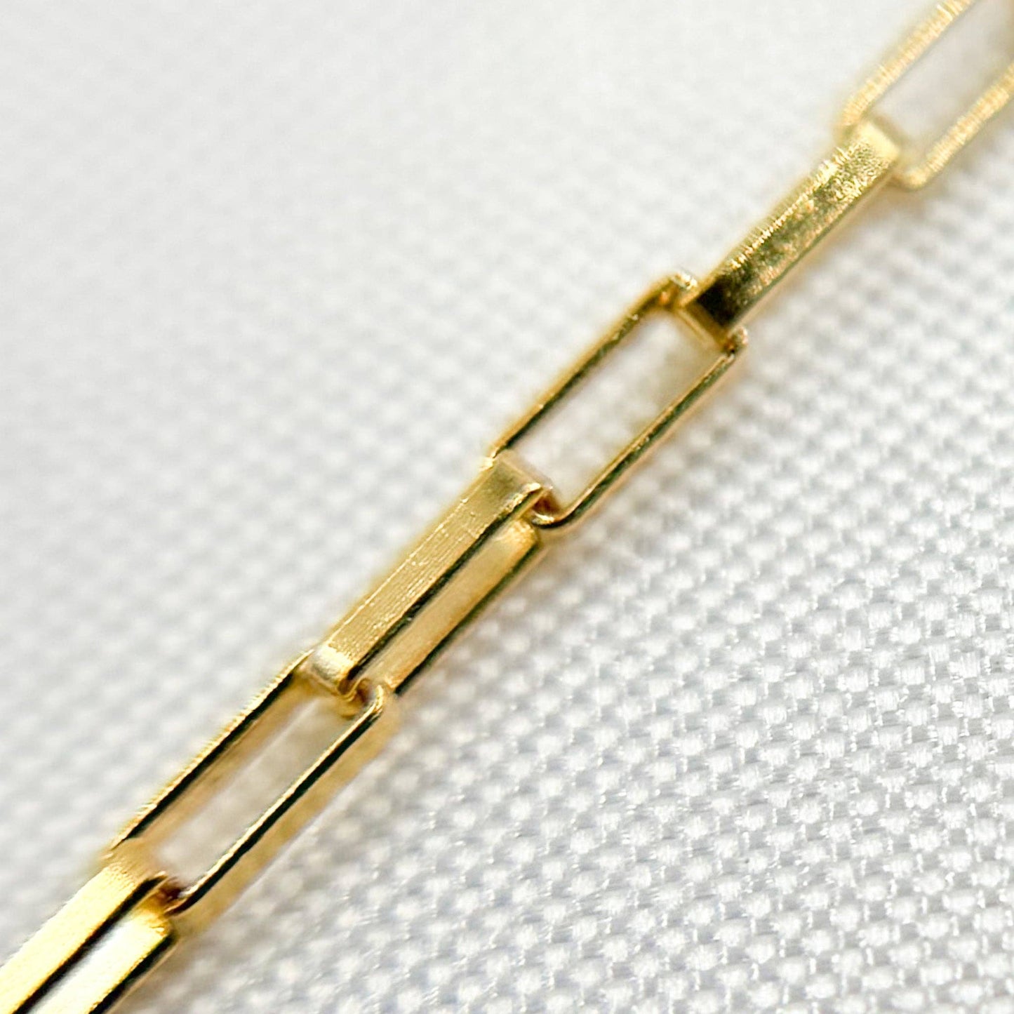 Permanent  Jewelry 14k Gold Filled Box Link Chain: 7in. / 2.1mm-3mm / Box