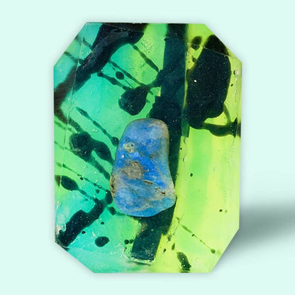 Northern Lights- 7 oz Crystal Infused Bar Soap