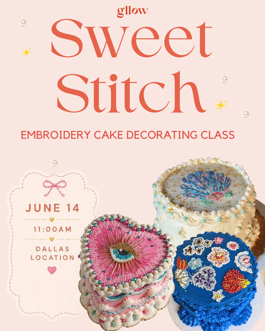 Embroidery Cake Decorating Class