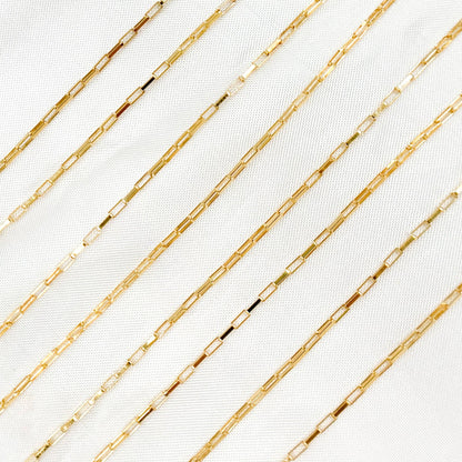 Permanent  Jewelry 14k Gold Filled Box Link Chain: 7in. / 2.1mm-3mm / Box