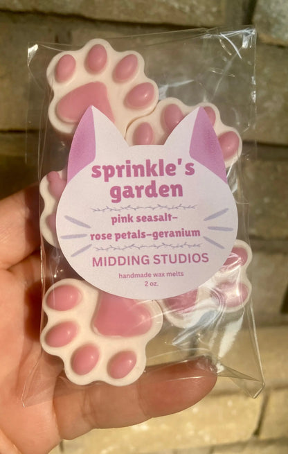 Sprinkle's Garden | Cat Wax Melts | Cat Lover Gifts