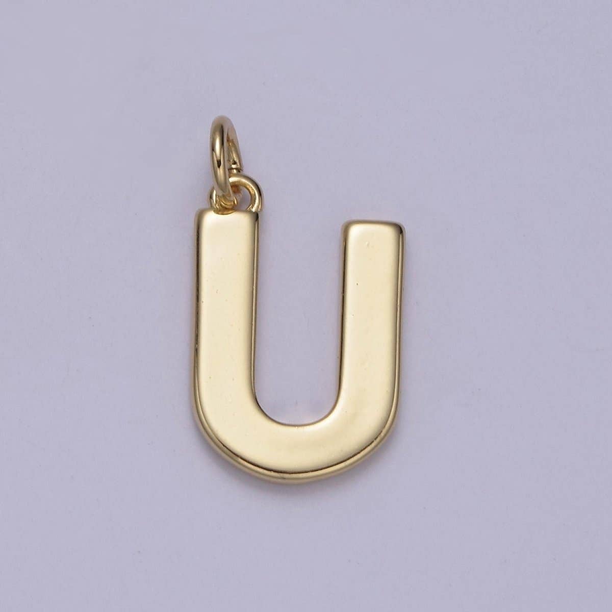 14k Gold Filled Minimalist Font Initial Letters Pendant Charm Wholesale Jewelry Supply A-703-A-715: All Initial