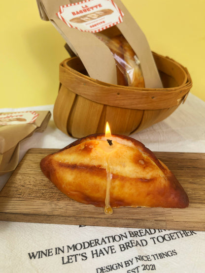 French Baguette Candle: Long Baguette SCENTED