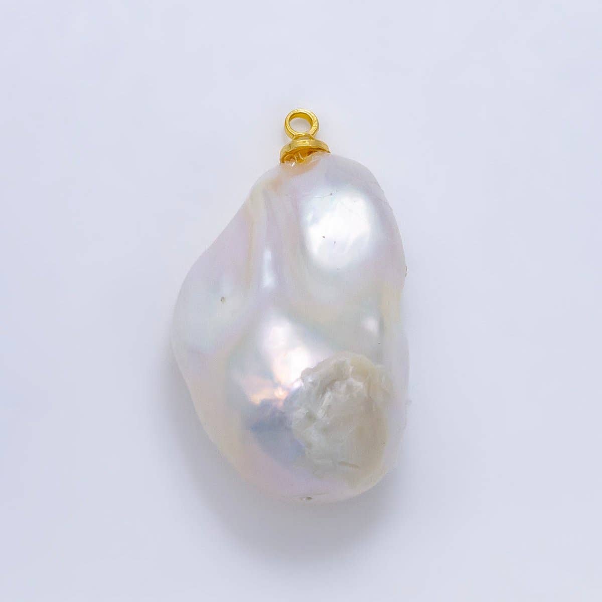 30mm White Baroque Freshwater Pearl