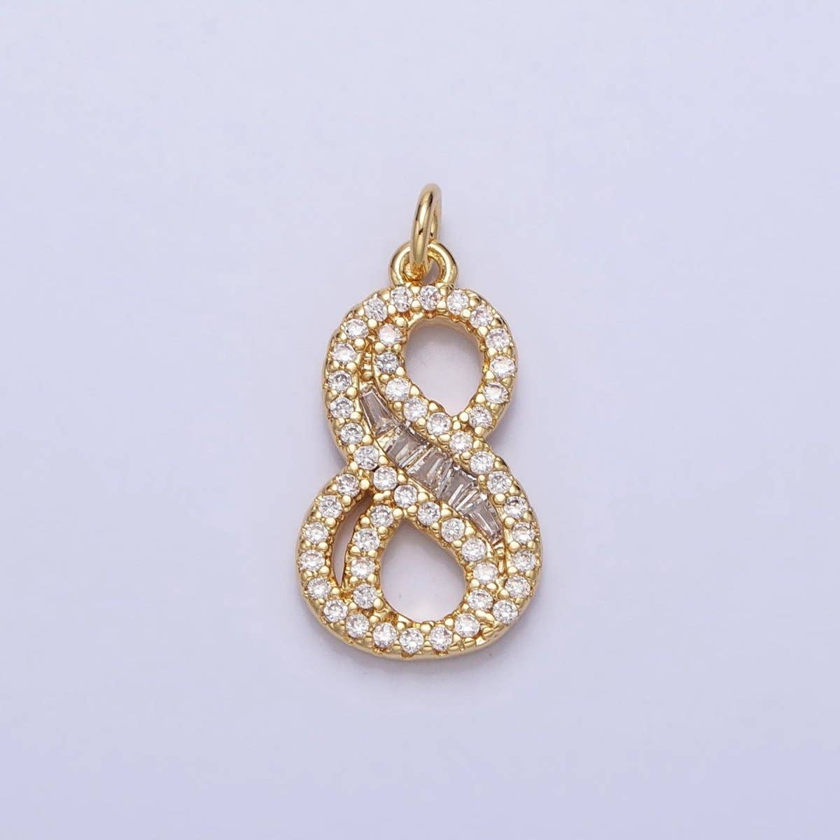 Micro Pave CZ Numbering Charms Pave Dangle Gold Filled Over Brass Number Charms Women Pave Number Findings Number 0-9 Charms AC519 - AC528: All # 0-9