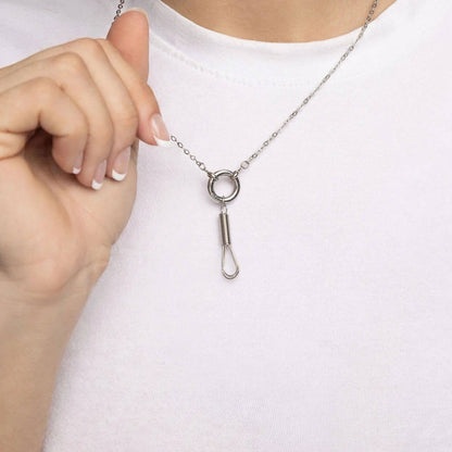 18K Gold PVD Stainless Steel Whisk Charm: Stainless