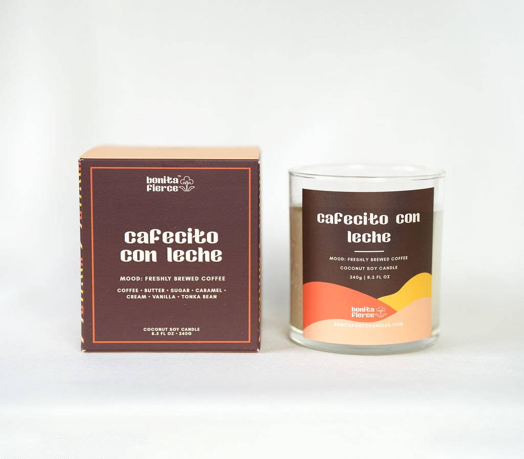 Cafecito Con Leche Candle: 4.3 oz