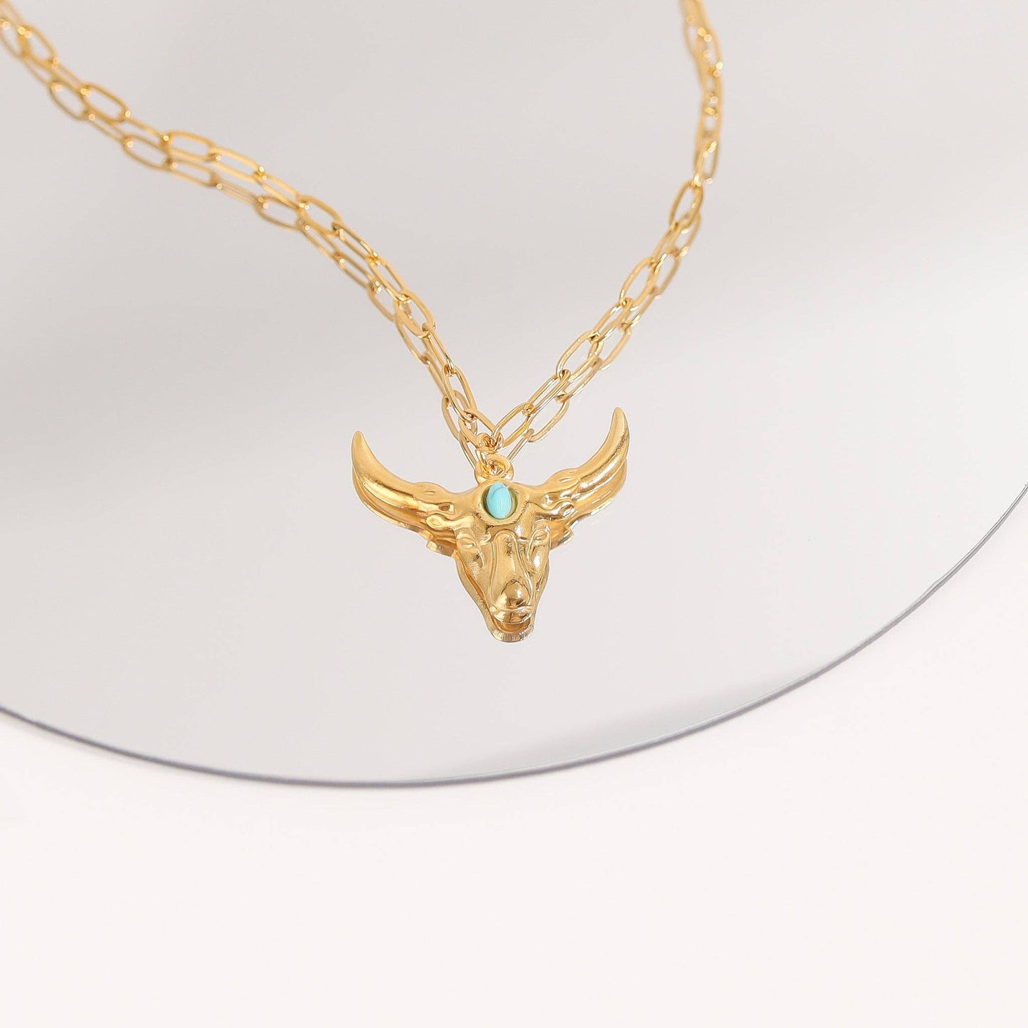 18K Gold PVD Western Charm Bar Charm Set (9pc): Gold