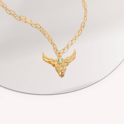 18K Gold PVD Western Charm Bar Charm Set (9pc): Gold