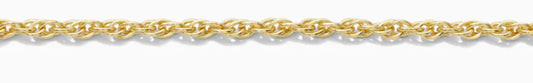 Gold rope chain