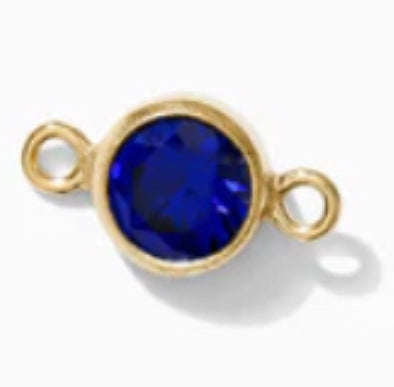 September Birthstone Connector