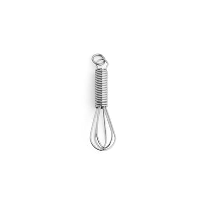 18K Gold PVD Stainless Steel Whisk Charm: Stainless