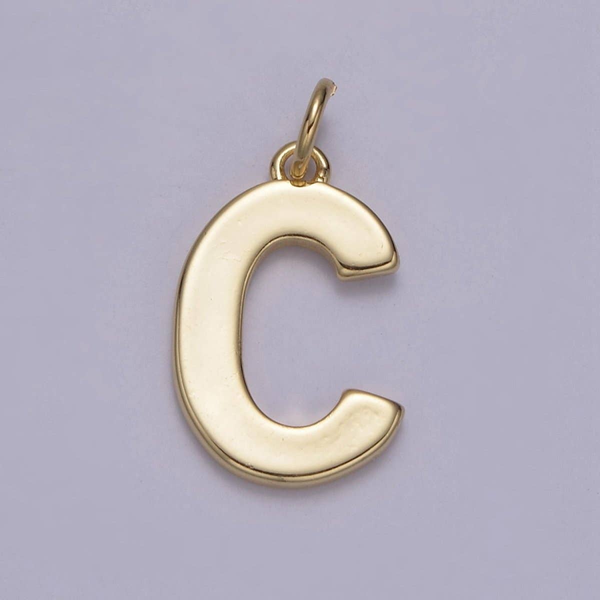 14k Gold Filled Minimalist Font Initial Letters Pendant Charm Wholesale Jewelry Supply A-703-A-715: All Initial
