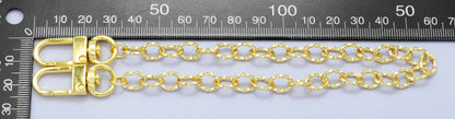 Long Bag Charm Gold Filled Purse Chain for DIY Handbag Charm